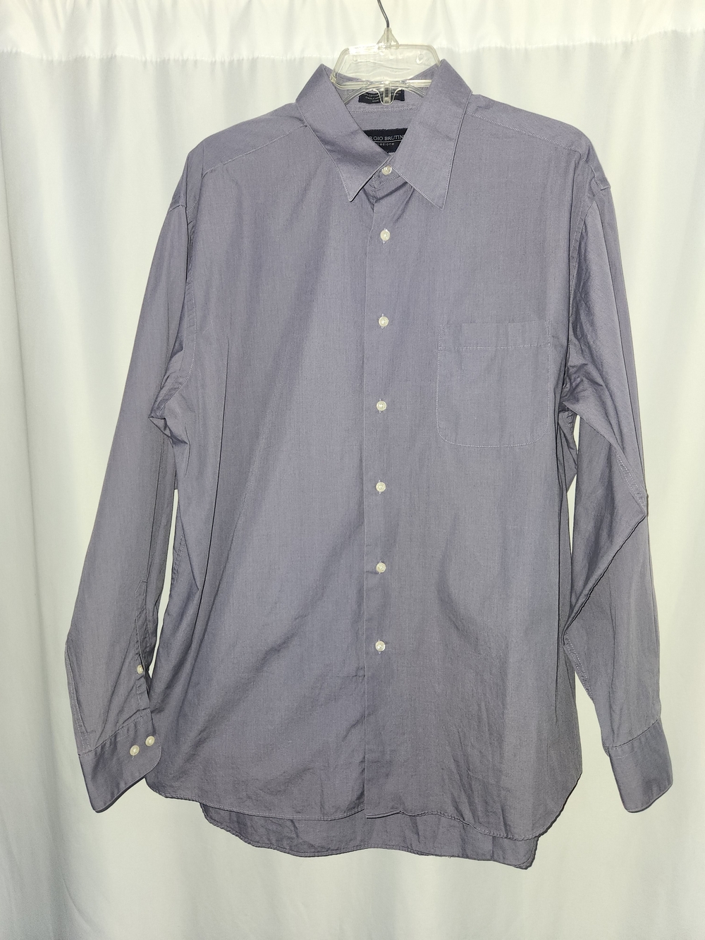 Classic Men’s Button-Up Dress Shirt - Lavender #business casual #preppy #formal